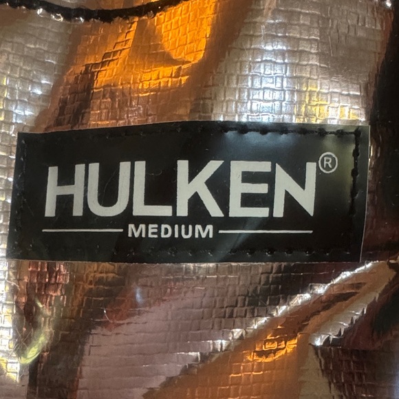 Hulken Medium Rolling Tote Bag with Zip Top & Button Closure - Picture 5 of 8